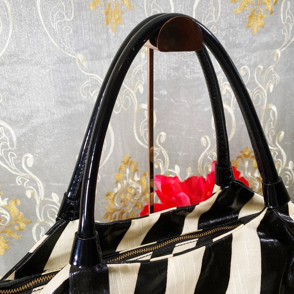 KATE♠️SPADE Baby Zebra Stevie Large New Diaper Pad Bag L EUC - Picture 12 of 16